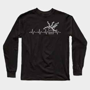 Plant Lover Heartbeat Long Sleeve T-Shirt